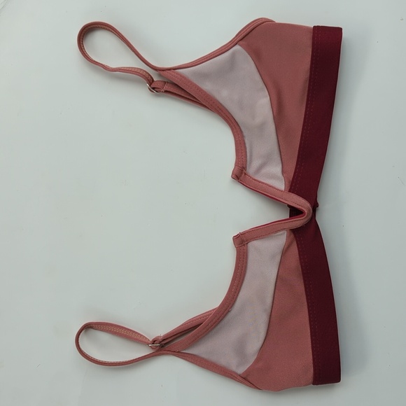 2 Piece OneOne Brand Mauve Metallic Bikini Size XS - Picture 6 of 9